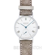 [NEW] Nomos Glashuette Ludwig 33 Manual-winding White Silver-plated Dial 32 mm Ladies Watch 243