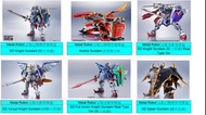 Metal Robot 日版限定 6盒 (3盒 全新有啡盒 & 3盒 已開齊件) SD Knight Gundam (騎士高達) Musha Gundam 武者頑太無 Full Armor Knigh