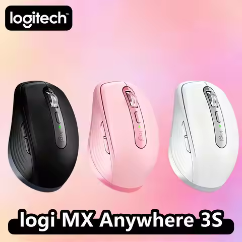 Logitech MX Anywhere 3S Mouse, Wireless, 8000 DPI, MagSpeed, USB-C, Laptop/PC Logitech Multi Style M