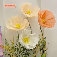 PEONYTWO Simulate Giant Flower, Simulated Paper Large Artificial Flower,  60cm giant Fake Flower Hea