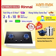 Rinnai RB92G Built-In Gas Hob / Rinnai RB-92G Gas Stove / 2 Tungku Dapur Rinnai Cooker Hob