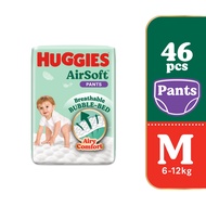 HUGGIES AirSoft Pants Diapers M 46s