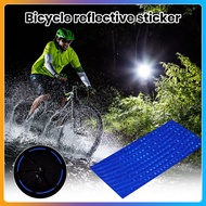 DRO_ Bike Reflective Sticker Rode Bike Reflective Sticker 6pcs High Visibility Reflective Sticker Se