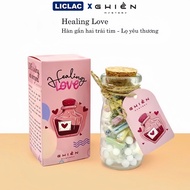Healing Love bottle for doublebag - Hidden giftPiece contains 50 Love messages and welding