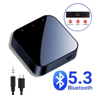 Kebidumei Bluetooth 6.0 Thiết bị thu nhận âm thanh 3.5mm AUX RCA USB 6.5mm microphone âm nhạc Bộ chu