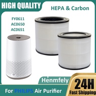 FY0611 Replacement HEPA Filter For Philips AC0650 AC0651 Air Purifier Spare Parts Filter FY0611/30