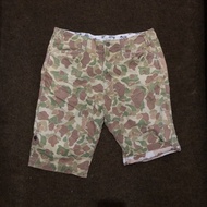 BEN DAVIS CAMOUFLAGE SHORT PANTS