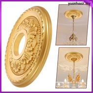 💍 Lampu Siling Bulat PVC Warna Emas Untuk Hiasan Rumah