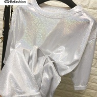 Women's Causal T-Shirts Comfortable Not Easy to Deform Clothes Shirts for Shopping Sports Running