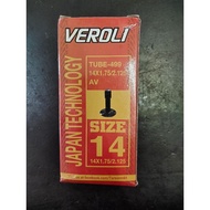 (Ready Stock) Veroli Tube Basikal, Tiub Size 14(14x1.75/2.125)
