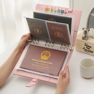 Certificate storage bag Certificate storage bag Baby birth certificate Baby file bag Household regis