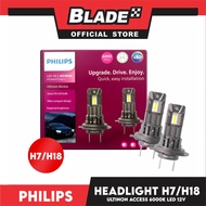 Philips Led-HL H7/H18 Ultinon Acces LUM11972U2500X2 Car Headlights Bulb