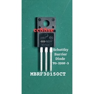 MBRF30150CT TO-220F-3 SCHOTTKY BARRIER RECTIFIER DIODE