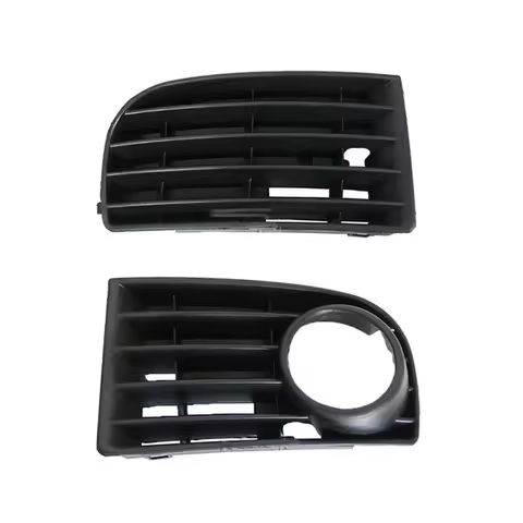 1Pair Auto Front Bumper Fog Light Grille Grill Cover for VW Golf MK5 2003-2009 1K0853665 1K0853666 1