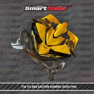 COVERSET Y16 v2 EXCITER KUNING 24 ABS
