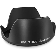 Camera Lens Hood Accessories for Canon Rebel T7 T8i T7i T6i T6s T6 SL2 SL3 EOS 77D 80D 90D with EF-S