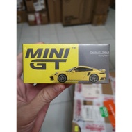Mini GT Porsche 911 Turbo S Racing Yellow #497