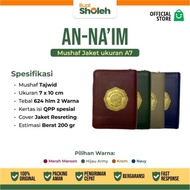 Premium Al Quran Tajweed II Al Quran An Na'im A7 || Pocket Quran || Al Quran Zipper Jacket || Mushaf