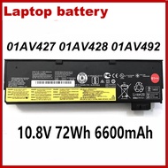 01AV427 01AV428 01AV492 Laptop Battery 10.8V 72Wh for Lenovo ThinkPad T470 T480 T570 T580 P51S P52S 