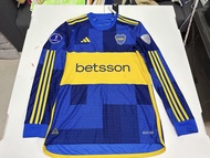 Adidas Boca Juniors 小保加 2024 主場球員版#22 Zenon 長袖球衣  阿根廷甲組 南美自由杯