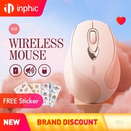 INPHIC M8 Cute Aesthetics 2.4G Wireless Mouse Rechargeable1600DPI Silent Optical Mouse Portable Mice