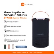 Xiaomi MIJIA A8 Air Purifier Mini Portable Dual-Use Vehicles & Homes HEPA Filtered With Aromatherapy