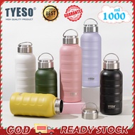 Original Tyeso Vacuum Insulated Tumbler 1000ml Aqua Flask Tumbler Stainless Steel Water Bottle Thermoflask Hot And Cold Tumbler