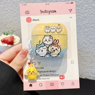 Biruiqu Case for Airpods 1 Airpods 2 Airpods 3 Airpods 4 Pro Airpods pro2 Earphone Case New IMD Head