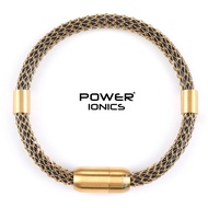 [Đăng Ký Thiết Bị Y Tế FDA] Power Ionics Vòng Tay Anion Lưới Thép 316 Thiết Kế Mới Thời Trang Retro 