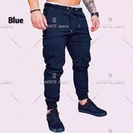 Men Pants For Harem Trousers Jogger Six Pocket 6067