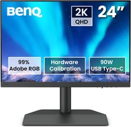 BenQ SW242Q 24-inch 2K 90W USB-C 16:10 Photographer MacBook/Windows Compatible Monitor 99% Adobe RGB