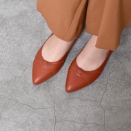 8421 西紅柿 尖頭平底鞋