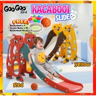 GOOGOO BIRD KACABOOI Premium Kids Slide 170cm Extra Long Slideway With Guardrail Papan Gelongsor Ana