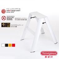 [特價] 【長谷川Hasegawa設計好梯】Lucano設計傢俱梯二階白色(56CM)