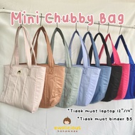 MINI CHUBBY BAG by Ewolicious | Puffy Totebag | Puffy Bag