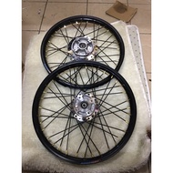 chrome hub alloy rim lidi black alloy rim set yamaha 125 125z 125zr y125 y125z y125zr HITAM BLACK BU