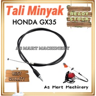 Throttle Cable Brush Cutter Honda GX35 Tali Minyak Mesin Rumput