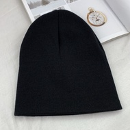 Mũ Len Dệt Kim Màu Trơn Thường Ngày Cho Nam Và Nữ Mùa Thu Đông Mỏng Mũ Thể Thao Mũ Mùa Đông Mũ Tròn