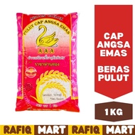 ( 1 KG ) CAP ANGSA EMAS BERAS PULUT SUSU  ( THAILAND )