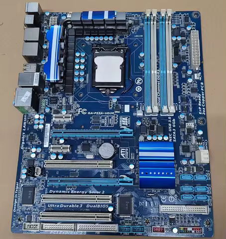Suitable for Gigabyte GA-P55A-UD3R Original Motherboard LGA 1156 DDR3 USB3.0 16G P55 A P55A-UD3R Mai