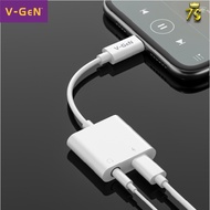 Digital Audio Converter V-GeN CA1-06 2 in 1 Type C to 3.5mm Jack Port