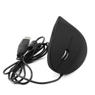 Wired Left-Handed Vertical Ergonomic Mouse 5D RGB Gaming Mouse dpi Adjustable 800-1200-1600 For Scho