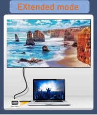DjahMini DisplayPort To HDMI Cable 4K 30Hz Thunderbolt Mini DP To HDMI HD Adapter Cable For  Pro Air Mini Imac Lenovogikh