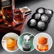 ZACHDEE Diamond Rose Silicone Ice Cube Mold 6 Grid Ice Cube Mold - ZD6 [ IK F Store ]