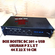 UM1 BOX POWER AMPLIFIER SOUND SYSTEM USB BC 201+USB BOSTEC