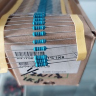 Resistor 1k8 1.8k 1/2W metal film taiwan 1% copper legs