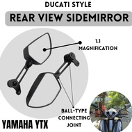 Motorcycle Side Mirror for  YAMAHA YTX|  Ducati Style Rear Side Mirror