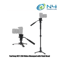 Yunteng VCT-288 Video Monopod with Fluid Head Photography Monopod for Canon Nikon DSLR Sony Camera (Ship from Malaysia)