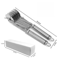 Wheel Pastry Cutter Stainless Pizza Slicer Multi-Round Dough Cutter Roller Cookie Pastry Knife Divid