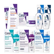 CeraVe Skin Renewing Night Cream |  Anti Aging Resurfacing /Hydrating/Renewing Retinol Serum |  Vitamin C Serum|  Facial Moisturizing AM/PM Lotion Eye Cream Nightly Exfoliating Tr